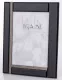 Csillogó asztali képkeret, Fekete