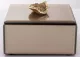 Achát kővel díszített ékszerdoboz, Rosegold