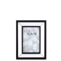 Elegáns asztali képkeret, Fekete