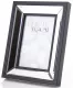 Elegáns asztali képkeret, Fekete
