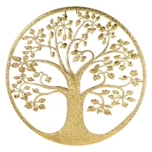 Élet fája fali dekoráció, Arany