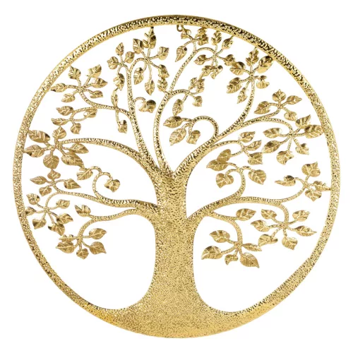 Élet fája fali dekoráció, Arany