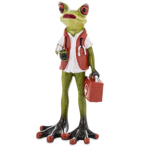 Béka doktornő dísz, Zöld