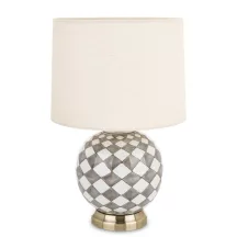 Art Deco kerámia lámpa, Bézs