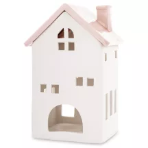 Mécsestartó házikó, Fehér