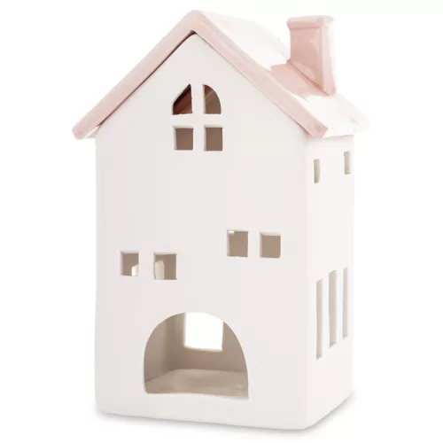 Mécsestartó házikó, Fehér