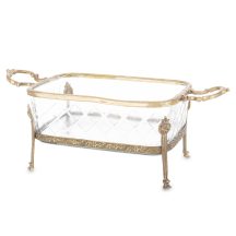 Barokk stílusú kínálótál, Arany