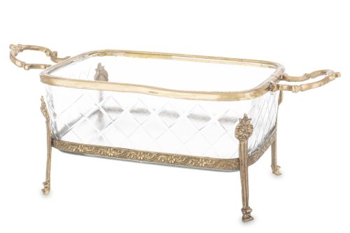 Barokk stílusú kínálótál, Arany