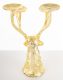 Elegáns szarvas gyertyatartó, Arany