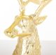 Elegáns szarvas gyertyatartó, Arany