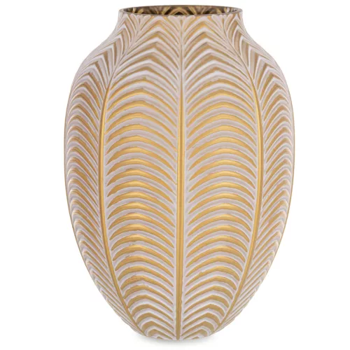 Szálkamintás váza, Arany