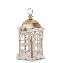 Antikolt hatású lámpás, Fehér