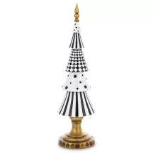 Art Deco karácsonyfa dísz, Fehér