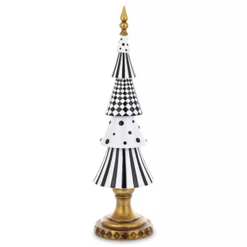 Art Deco karácsonyfa dísz, Fehér
