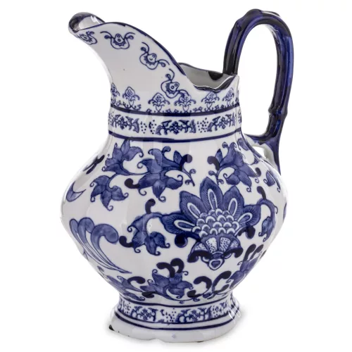 Kancsó formájú váza, Fehér