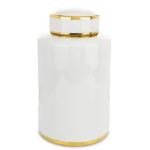 Goldie kerámia tároló, Fehér