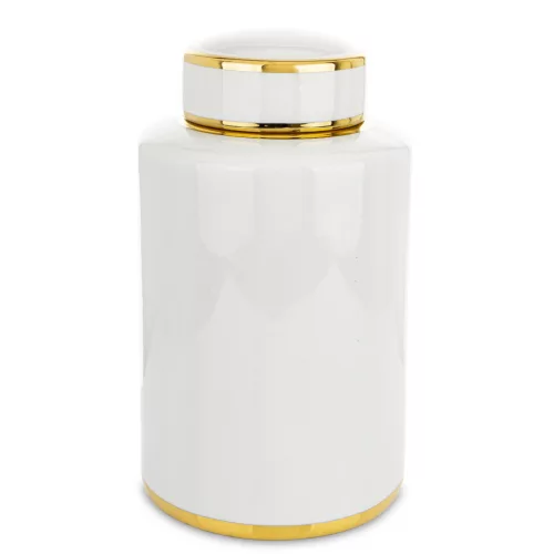 Goldie kerámia tároló, Fehér