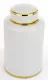 Goldie kerámia tároló, Fehér