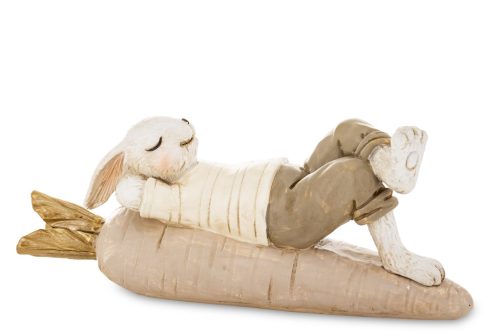 Alvó nyuszi dísz, Krém