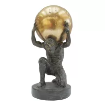 Atlasz szobor, Bronz