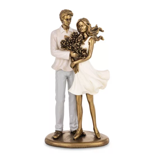 Szerelmes pár szobor, Bronz
