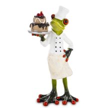 Cukrász béka dísz, Fehér