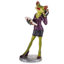 Titkárnő béka dísz, Zöld