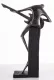 Gitáros szobor, Bronz
