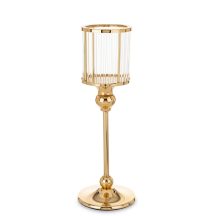 Art deco gyertyatartó, Arany