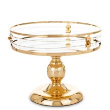 Art deco kínálótál, Arany