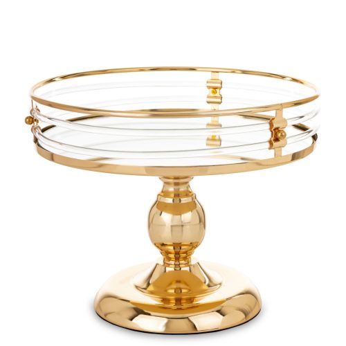 Art deco kínálótál, Arany