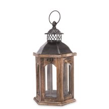 Retro lámpás, Barna