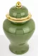 Goldie amfora kerámia tároló, Zöld