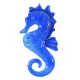 Csikóhal fali dekoráció, Kék
