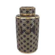 Gold kerámia tároló, Fekete