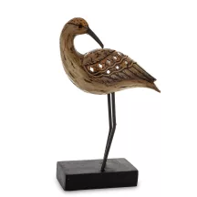 Elegáns madár dísz, Barna