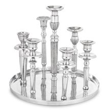 Loyd prémium gyertyatartó, Ezüst