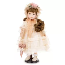 Prémium porcelán baba, Bézs