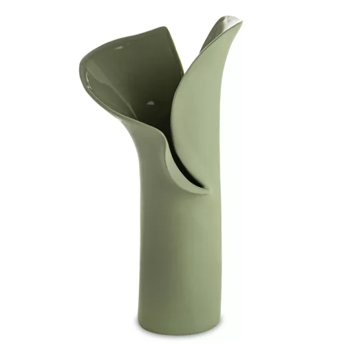 Flow design váza, Zöld