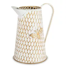 Kancsó formájú váza, Fehér