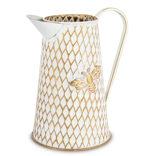 Kancsó formájú váza, Fehér