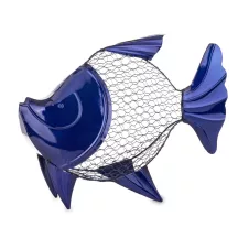 Halacska fali dekoráció, Kék