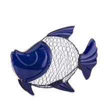 Halacska fali dekoráció, Kék