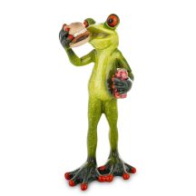 Falatozó béka dísz, Zöld