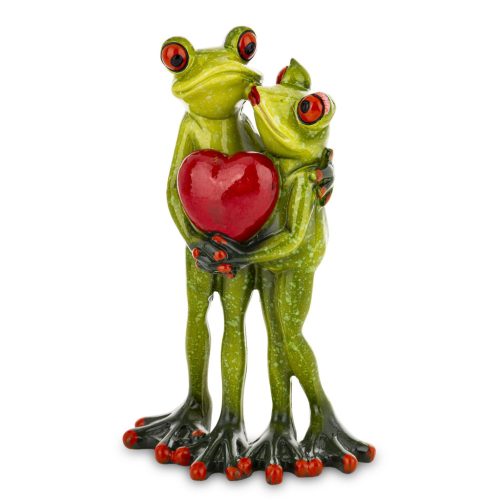 Szerelmes béka pár dísz, Zöld