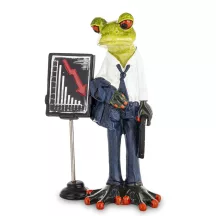 Bróker béka dísz, Zöld