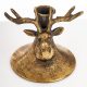 Rénszarvas gyertyatartó, Bronz