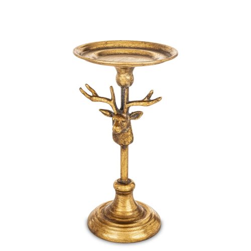 Rénszarvas gyertyatartó, Bronz