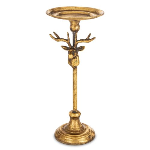 Rénszarvas gyertyatartó, Bronz