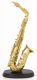 Szaxofon dísz, Arany